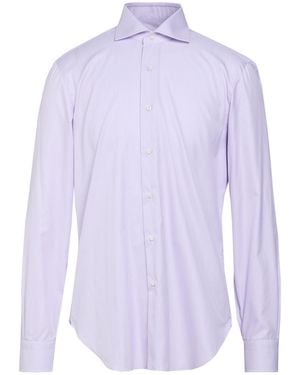 Barba Napoli Shirt Cotton - Purple