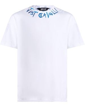 Just Cavalli T-Shirt Cotton - White