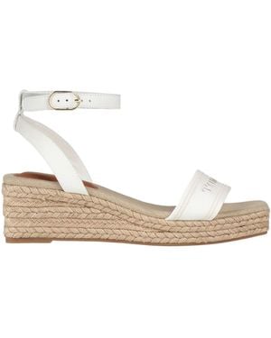 Tommy Hilfiger Espadrilles Leather, Textile Fibres - Natural