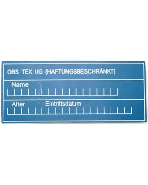 OBS Brooch Paper - Blue