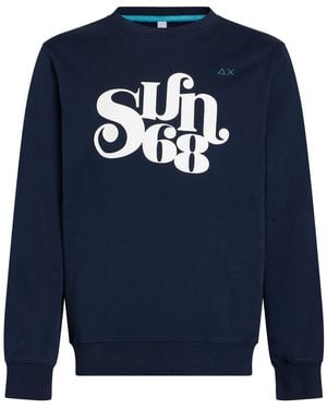 Sun 68 Sweatshirt - Blue