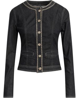 Liu Jo Denim Outerwear - Black