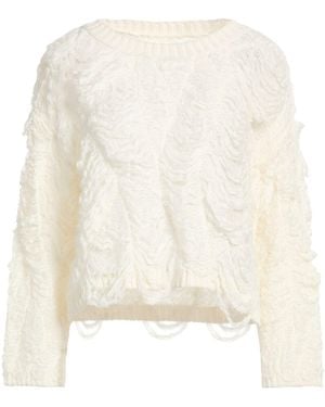 Isabel Benenato Jumper Cotton - White