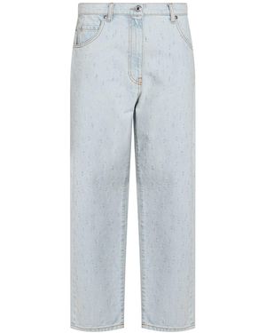 MSGM Jeans Cotton - Blue