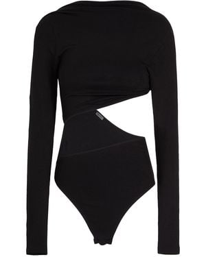 8 by YOOX Bodysuit - Black