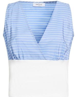 Gran Sasso Top Cotton, Elastane - Blue