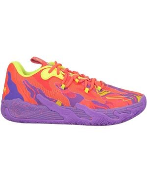 PUMA Lamelo Ball Sneakers Textile Fibers - Pink
