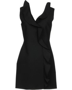 MSGM Mini Dress Polyester, Viscose, Elastane - Black