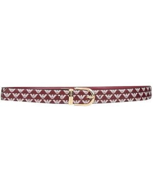 Emporio Armani Belt - Red