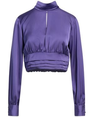 Rebel Queen Top Polyester, Elastane - Blue