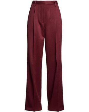 Dries Van Noten Trousers Wool - Red