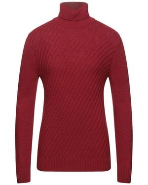 Tsd12 Rollkragenpullover - Rot