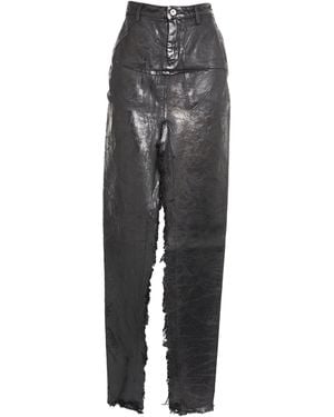 Rick Owens Denim Skirts - Grey