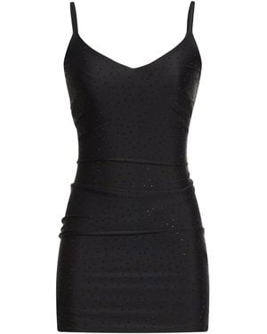 No Secrets Mini Dresses - Black