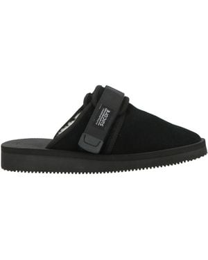 Suicoke Mules & Clogs Cow Leather - Black
