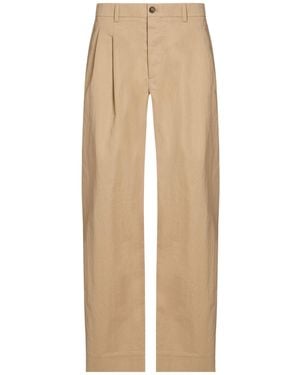 Wardrobe NYC Pants Cotton, Polyamide - Natural