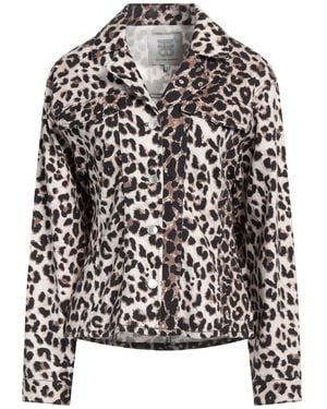 Second Female Denim Outerwear Cotton, Elastane - Black