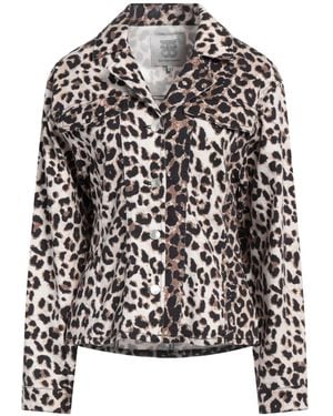 Second Female Denim Outerwear Cotton, Elastane - Black
