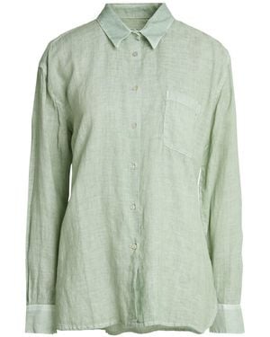 120% Lino Camicia - Verde