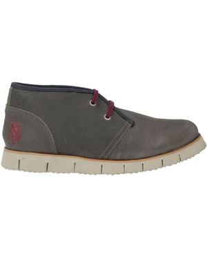 U.S. POLO ASSN. Ankle Boots - Grey