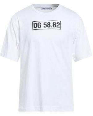 Dolce & Gabbana T-Shirts - Weiß