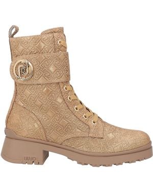 Liu Jo Ankle Boots Leather - Natural