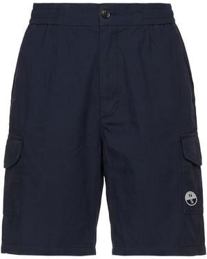 North Sails Shorts & Bermuda Shorts Cotton, Elastane - Blue