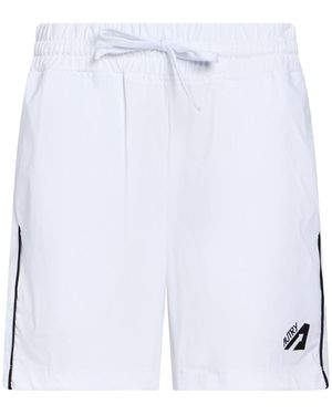 Autry Ivory Shorts & Bermuda Shorts Polyamide, Elastane - White