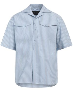 Neil Barrett Shirt Cotton - Blue