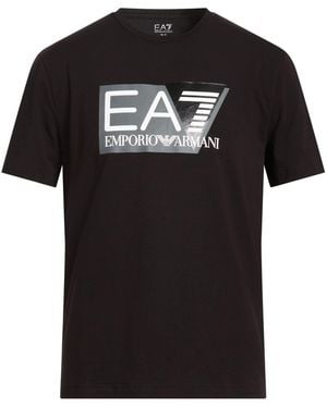 EA7 T-Shirts - Black