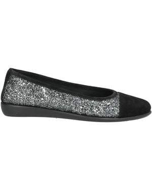 The Flexx Ballet Flats Leather - Black