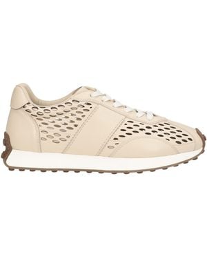 Tod's Ivory Sneakers Leather - Natural