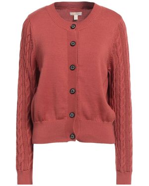 Barbour Rust Cardigan Cotton - Red