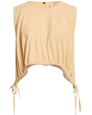 Liviana Conti Top Viscose, Acetate - Natural
