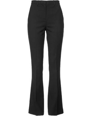 RUE DU BAC Trousers Polyester, Elastane - Black