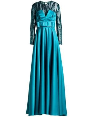 ATELIER LEGORA Maxi Dress Polyester - Blue