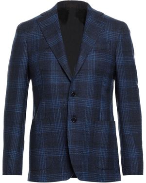 SARTITUDE NAPOLI Blazer Virgin Wool, Alpaca Wool - Blue