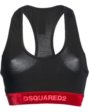 DSquared² Top Cotton, Elastane - Black