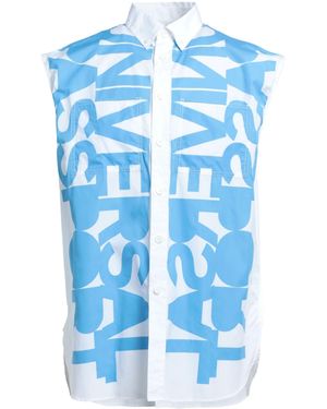 Burberry Topaz Universal Passport Sleeveless Shirt - Blue