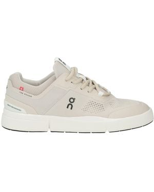 On Shoes Sneakers Textile Fibers, Synthetic Material - White