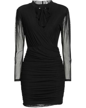 Kontatto Mini Dress Polyester, Elastane - Black