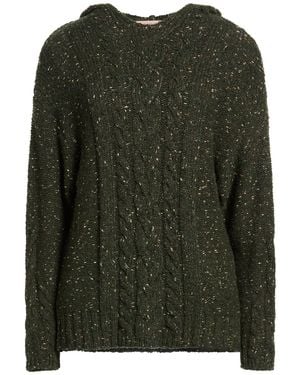 Twinset Military Sweater Wool, Polyamide, Viscose, Polyester - Green