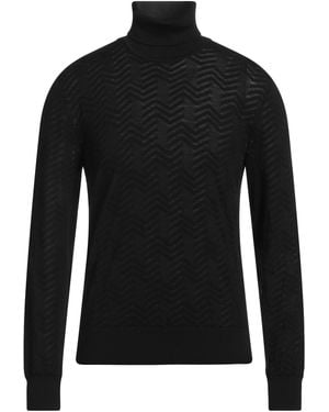 Missoni Turtleneck Wool, Viscose - Black