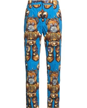 Moschino Azure Pants Cotton - Blue