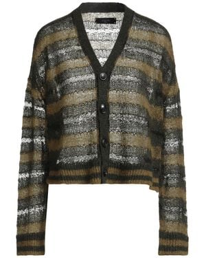 Amiri Cardigan Polyester, Mohair Wool, Nylon - Green