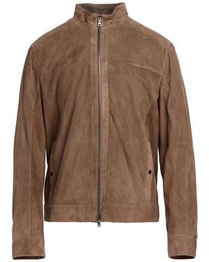 Paul & Shark Jacket Goat Skin - Brown