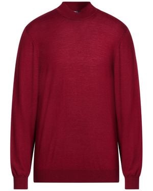 Fedeli Rollkragenpullover - Rot
