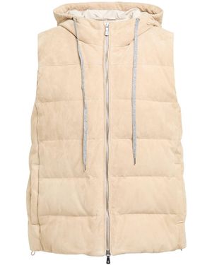Eleventy Vest Lambskin - Natural