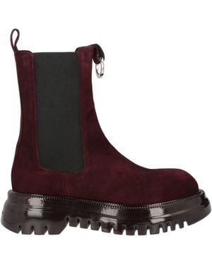 Mattia Capezzani Garnet Ankle Boots Soft Leather - Brown