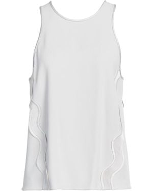 Emporio Armani Top Acetate, Viscose, Polyester - White